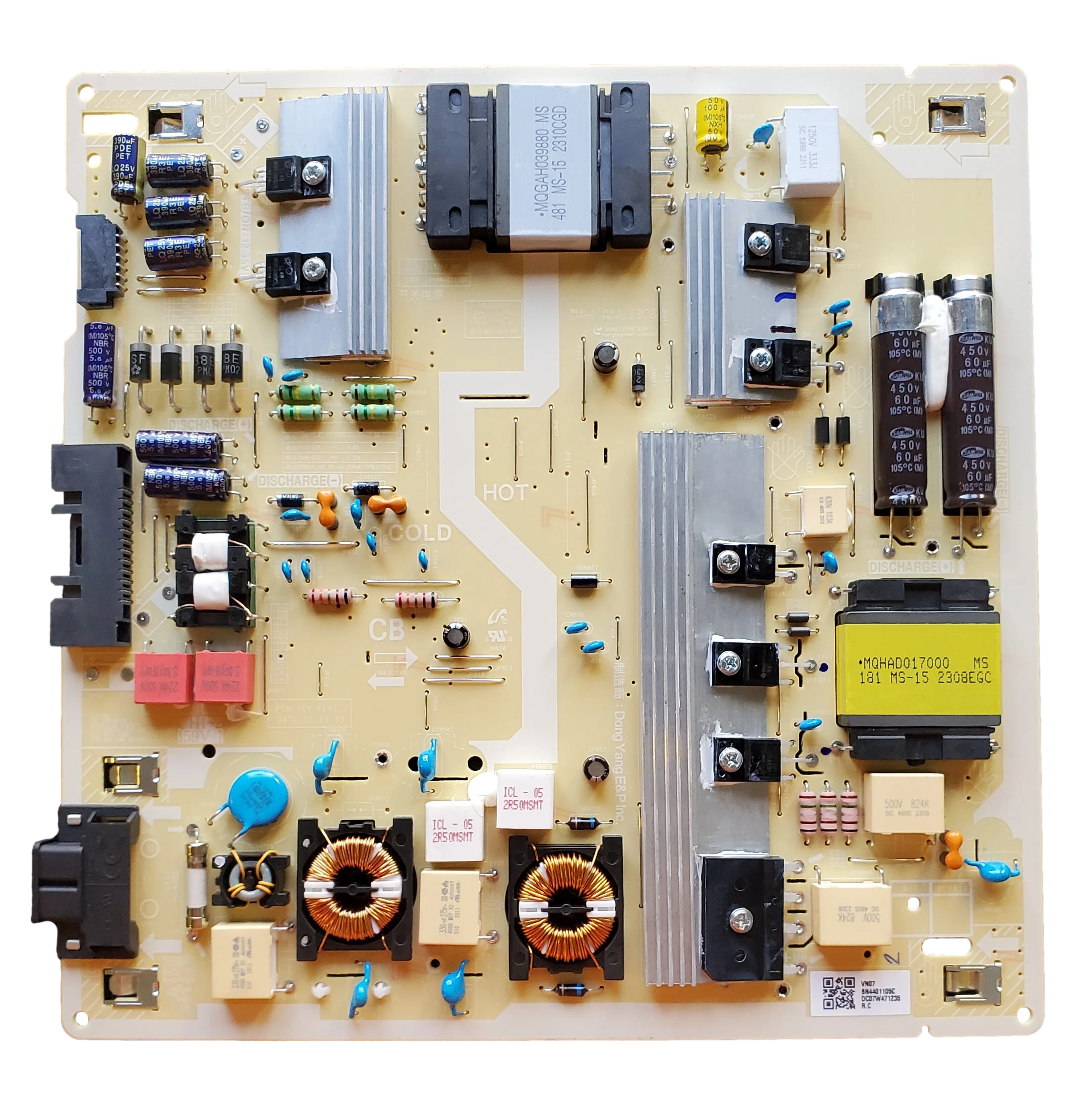 BN44-01105C Samsung Power Supply, BN4401105C, L55E8_BDY, QN55Q70CAF, QN55Q70CAFXZA, QN55Q70DAFXZA