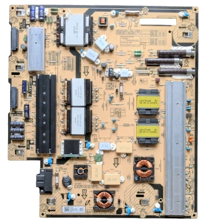 BN44-01114A Samsung Power Supply, BN44-01114A, L55SA8NA_APN, QN55QN85AAFXZA, QN50QN90AAFXZA