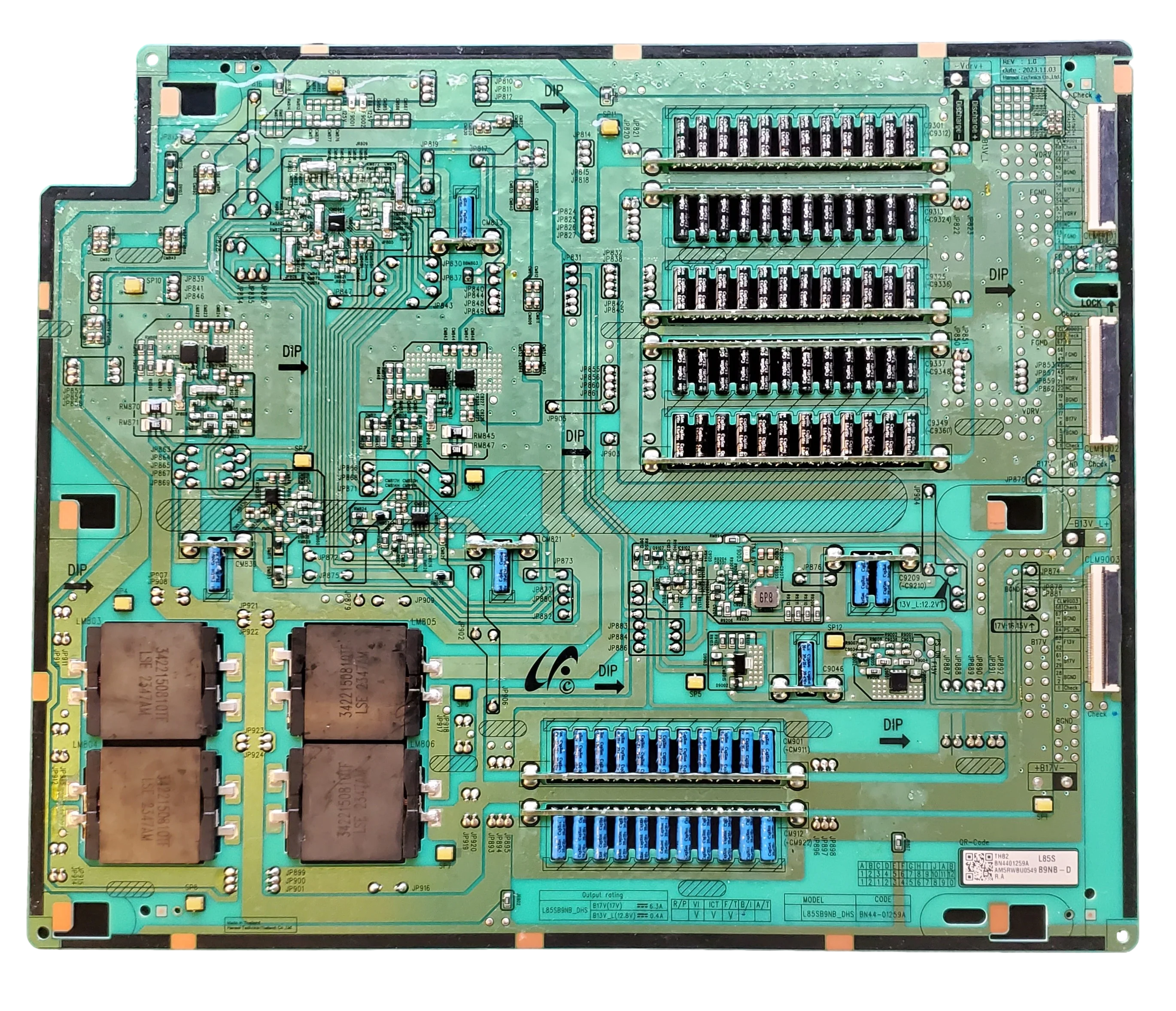 BN44-01259A Samsung Power Supply, L85SB9NB_DHS, QN85QN900DFXZA, QN75QN900DFXZA, QN65QN990FFXZA