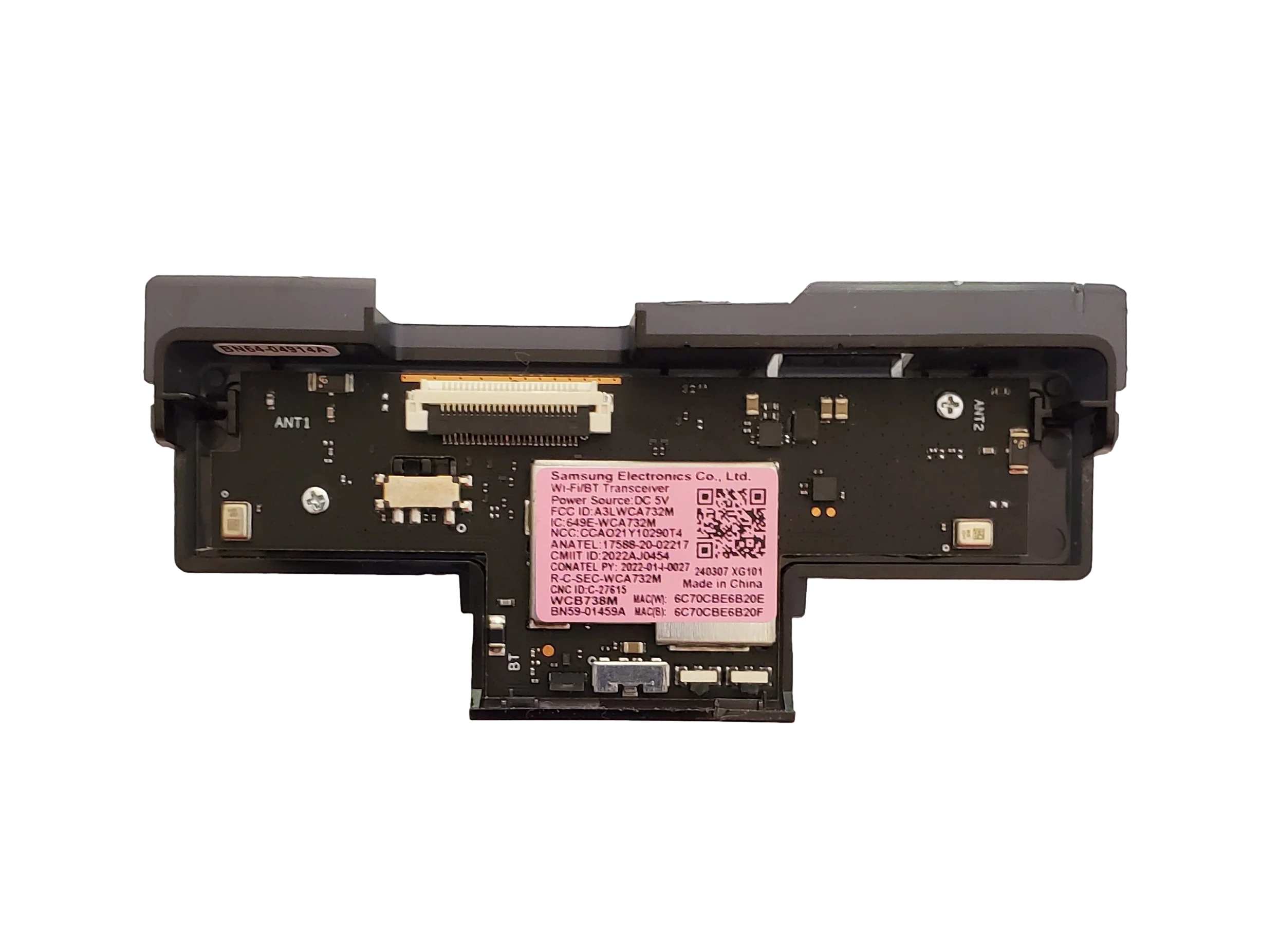 BN59-01459A Samsung Wi-Fi Board, BN59-01459A , QN65Q80DAFXZA, QN75Q80DAFXZA, QN85Q80DAFXZA, QN75Q80DAFXZA, QN75QN80DDFXZA