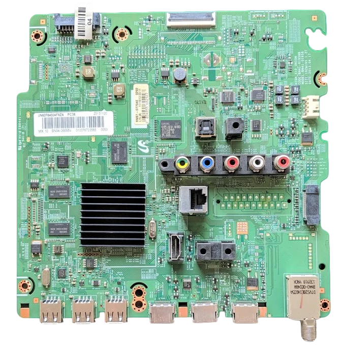 BN94-06695V Samsung Main Board, 20131120, BN97-07704E, BN41-0195B, BN40-00248A, E88441, UN60F6400AFXZA