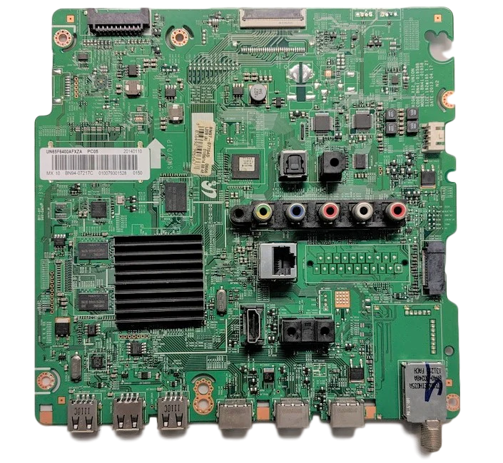 BN94-07217C Samsung Main Board, BN97-07704D, BN41-01958B, UN65F6400AFXZA