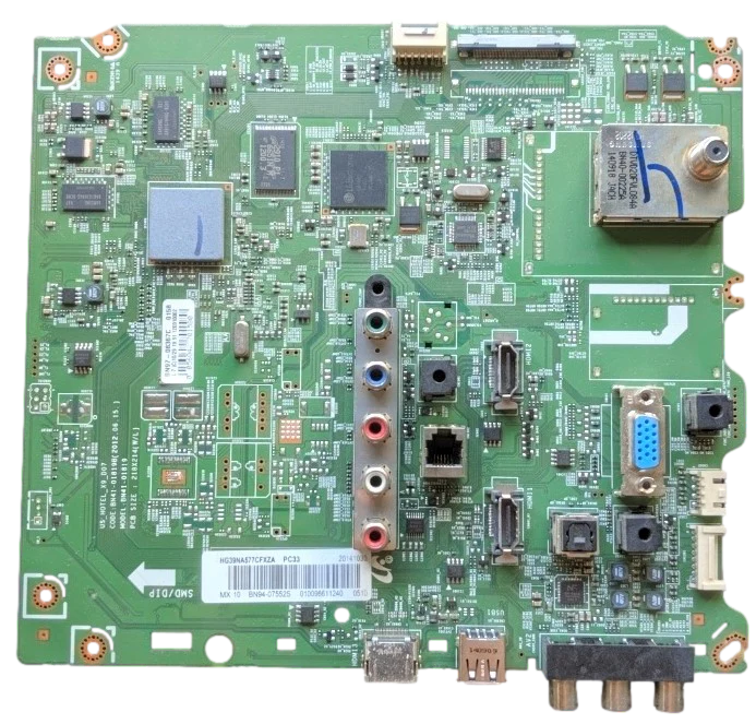 BN94-07552S Samsung Main Board, BN97-08367C, BN41-01819B, HG39NA577CF, HG39NA577CFXZA