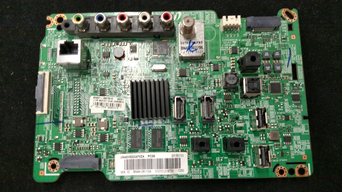 BN94-08110A Samsung TV Module, main board, BN41-02245A, BN97-08781E, UN40H5203AFXZA