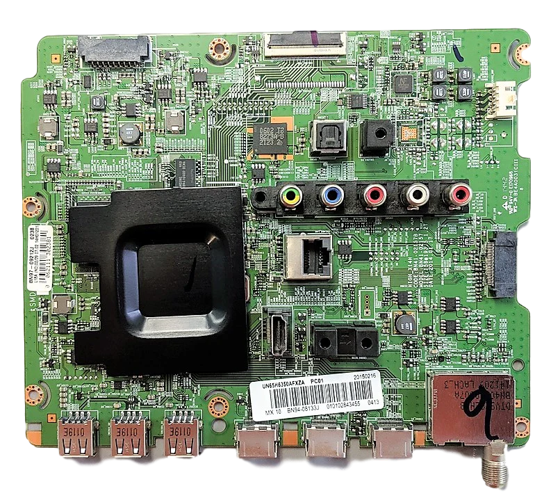 BN94-08133J Samsung Main Board, BN97-09212J, BN41-02157B, UN65H6350AFXZA