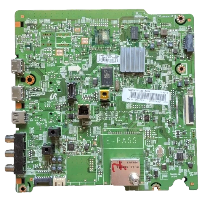 BN94-08383J Samsung Main Board, BN97-09385J, BN41-02346B, HG50ND470SFXZA