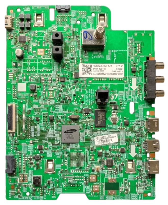BN94-12919J Samsung Main Board, BN97-14087J, BN4102640A, DA01/ HJ470, HG40NJ470MFXZA