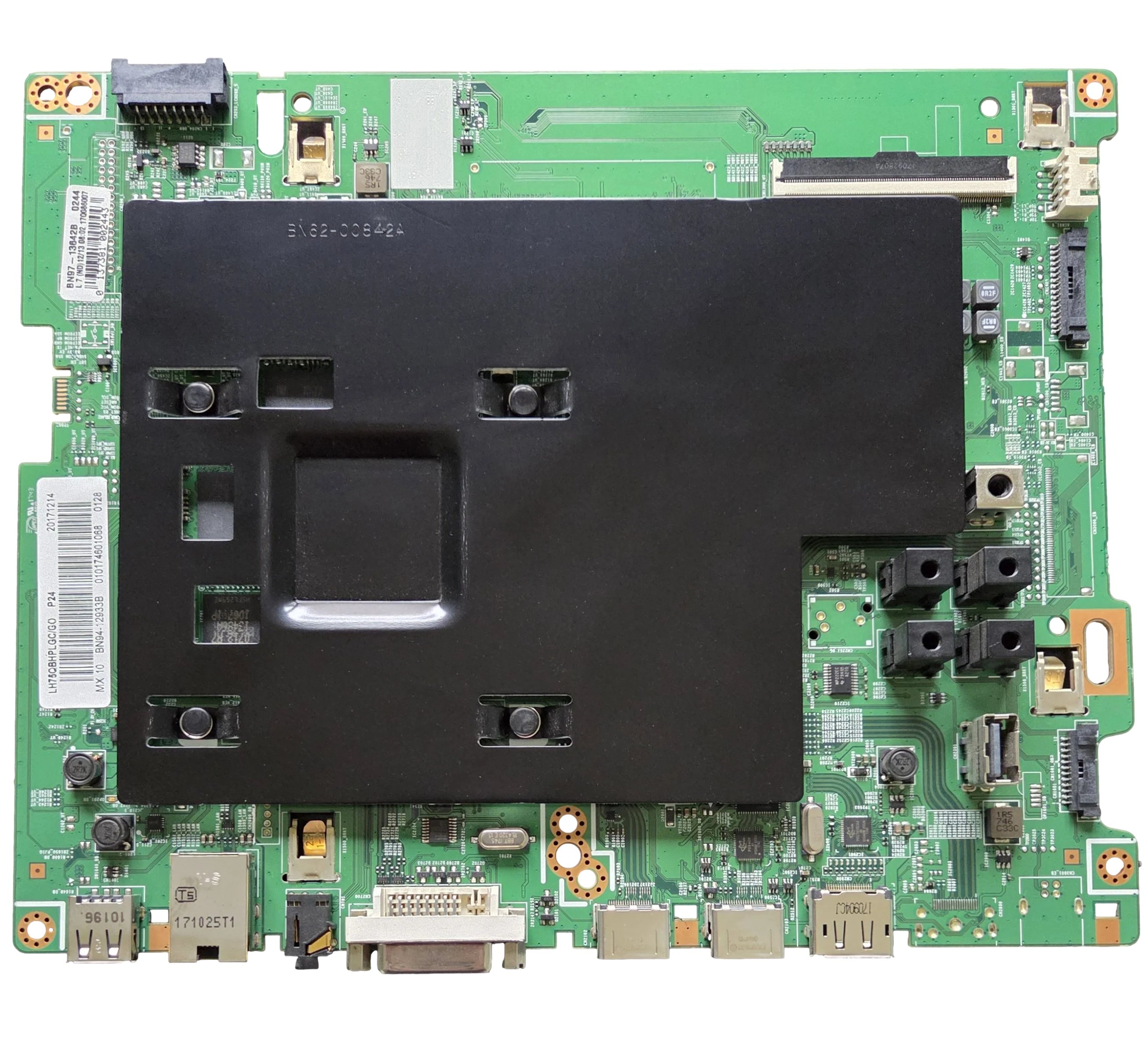 BN94-12933B Samsung Main Board, BN97-13642B, QB75H, LH75QBHPLGC/GO