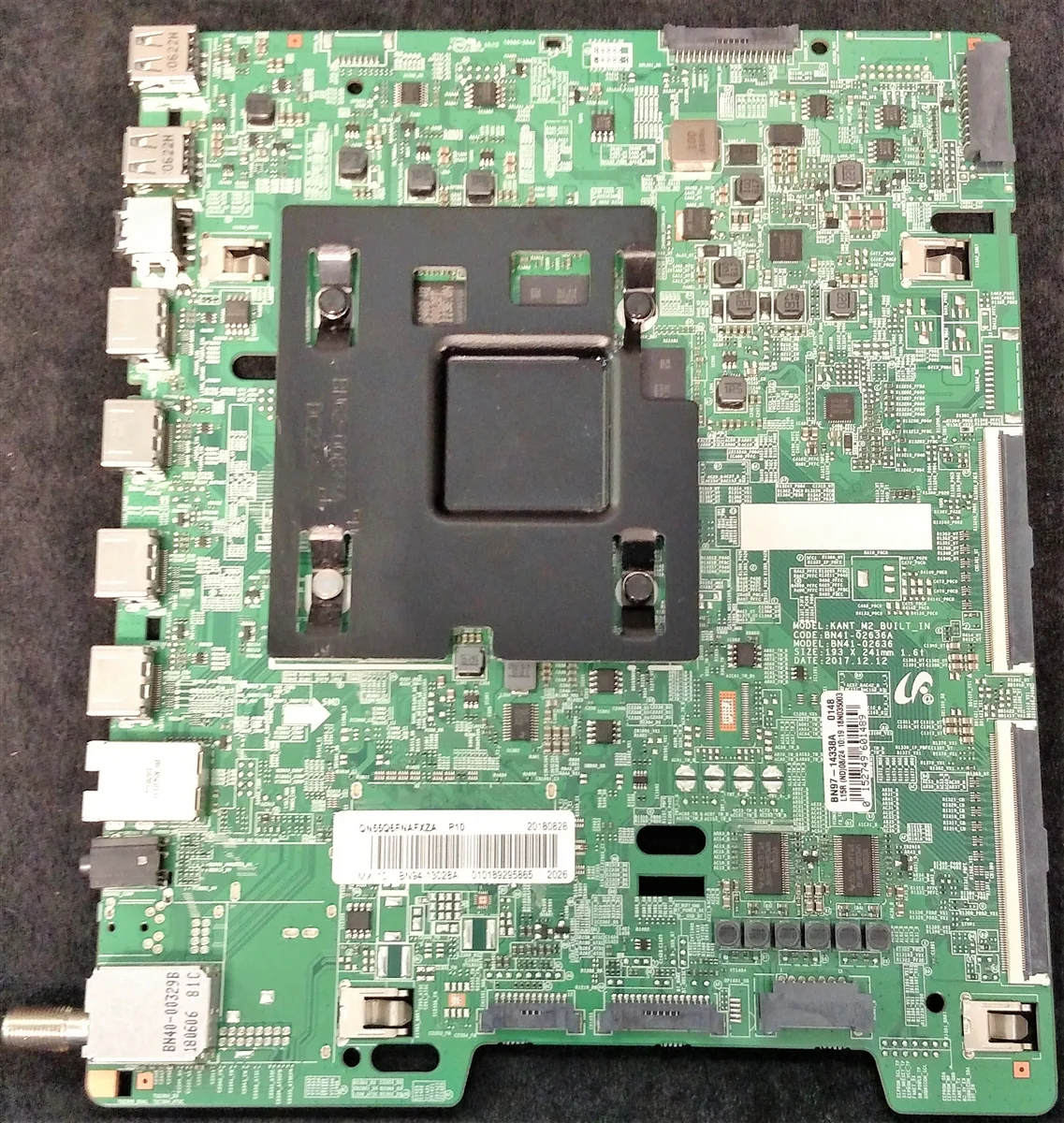 BN94-13028A Samsung Main Board, BN41-02636A, BN97-14338A, QN55Q6FNAFXZA