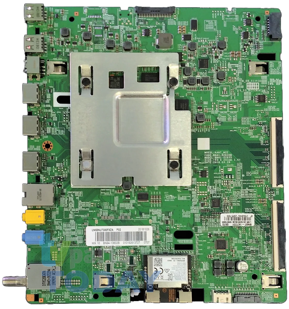 BN94-13602B Samsung Main Board, BN41-02635B, BN97-14772Y, UN55NU7300FXZA, UN55NU7300FXZC