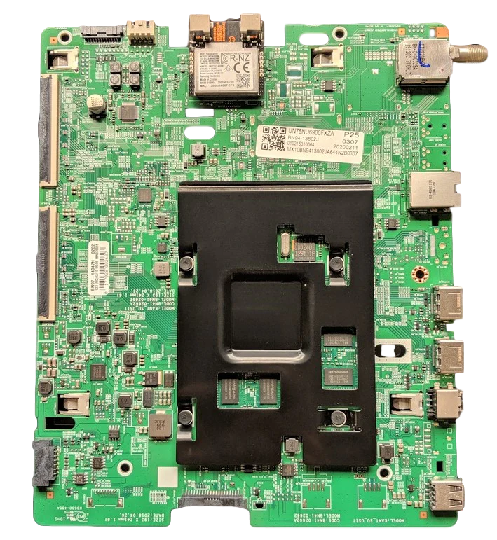 BN94-13802J Samsung Main Board, BN97-14047N, BN41-02662A, UN75NU6900FXZA, UN75NU6900FXZC, UN75NU6080FXZA