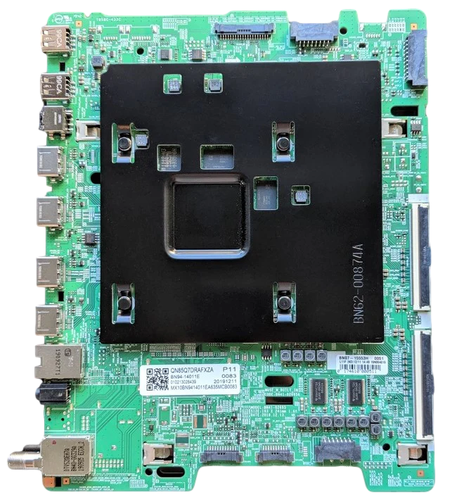 BN94-14011E Samsung Main Board, 20191211, BN97-15553H, BN40-00329A, QN85Q7DRAFXZA