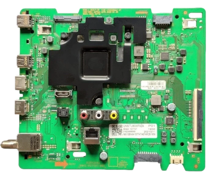 BN94-15774T Samsung Main Board, BN41-02756C, E239218, BN40-00329A, BN97-17212V, UN50TU8000F, UN50TU8000FXZA