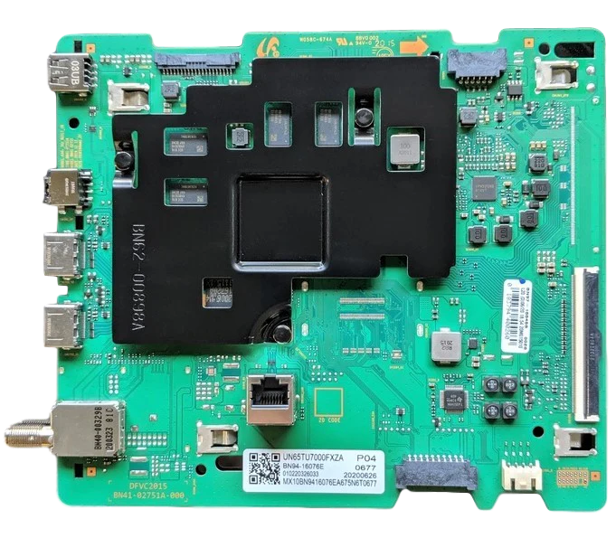 BN94-16076E Samsung Main Board, BN41-02751A, BN97-16648B, UN65TU7000FXZA, UN65TU700DFXZA