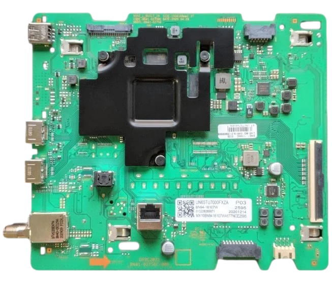 BN94-16107W Samsung Main Board, BN97-17444Q, BN41-02756C, UN65TU700DFXZA, UN65TU7000FXZA, UN65TU700DFXZA