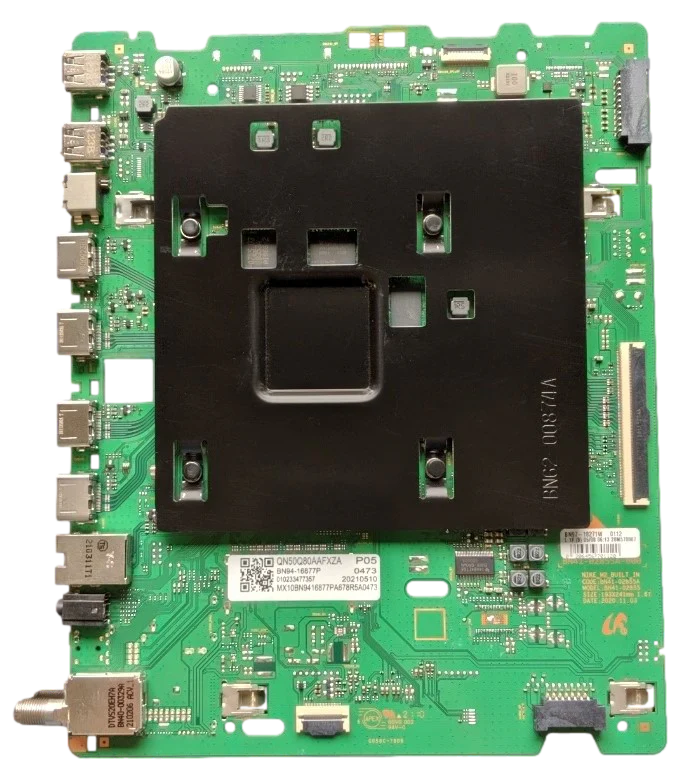 BN94-16877P Samsung Main Board, BN97-18271W, BN41-02855A, QN50Q80AAF, QN50Q80AAFXZA