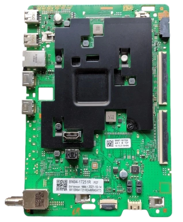 BN94-17251R Samsung Main Board, BN97-19170A, BN41-02844B, UN55AU8000FXZA, UN55AU800DFXZA