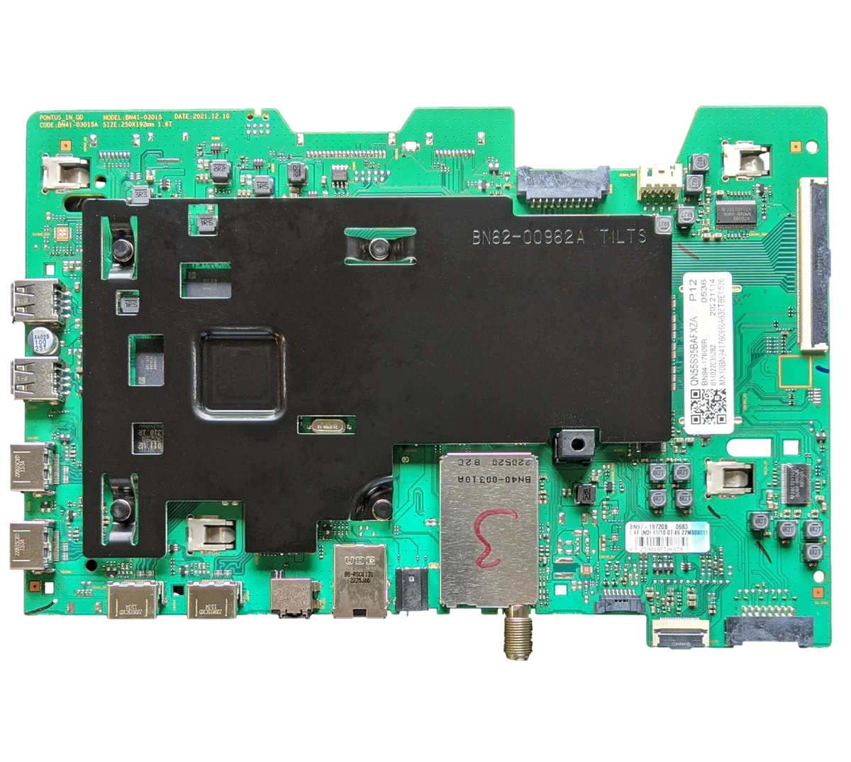BN94-17609R Samsung Main Board, BN97-19720B, QN55S95BAF, QN55S95BAFXZA