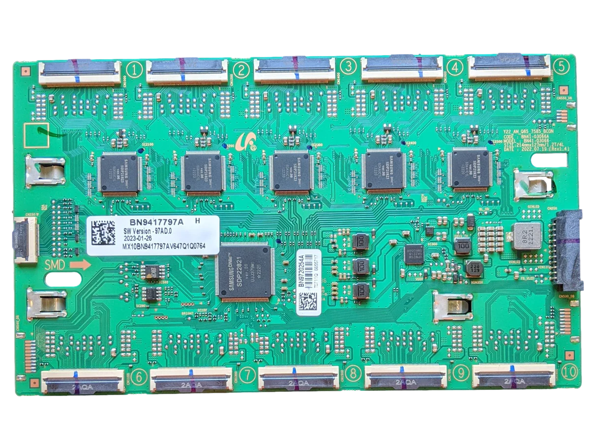BN94-17797A Samsung LED Driver, BN9417797A, BN97-20254A, BN41-03066A, QN75QN90BAFXZA, QN85QN85CAFXZA, QN75QN85BDFXZA, QN85QN90CAFXZA, QN85QN90BAFXZA