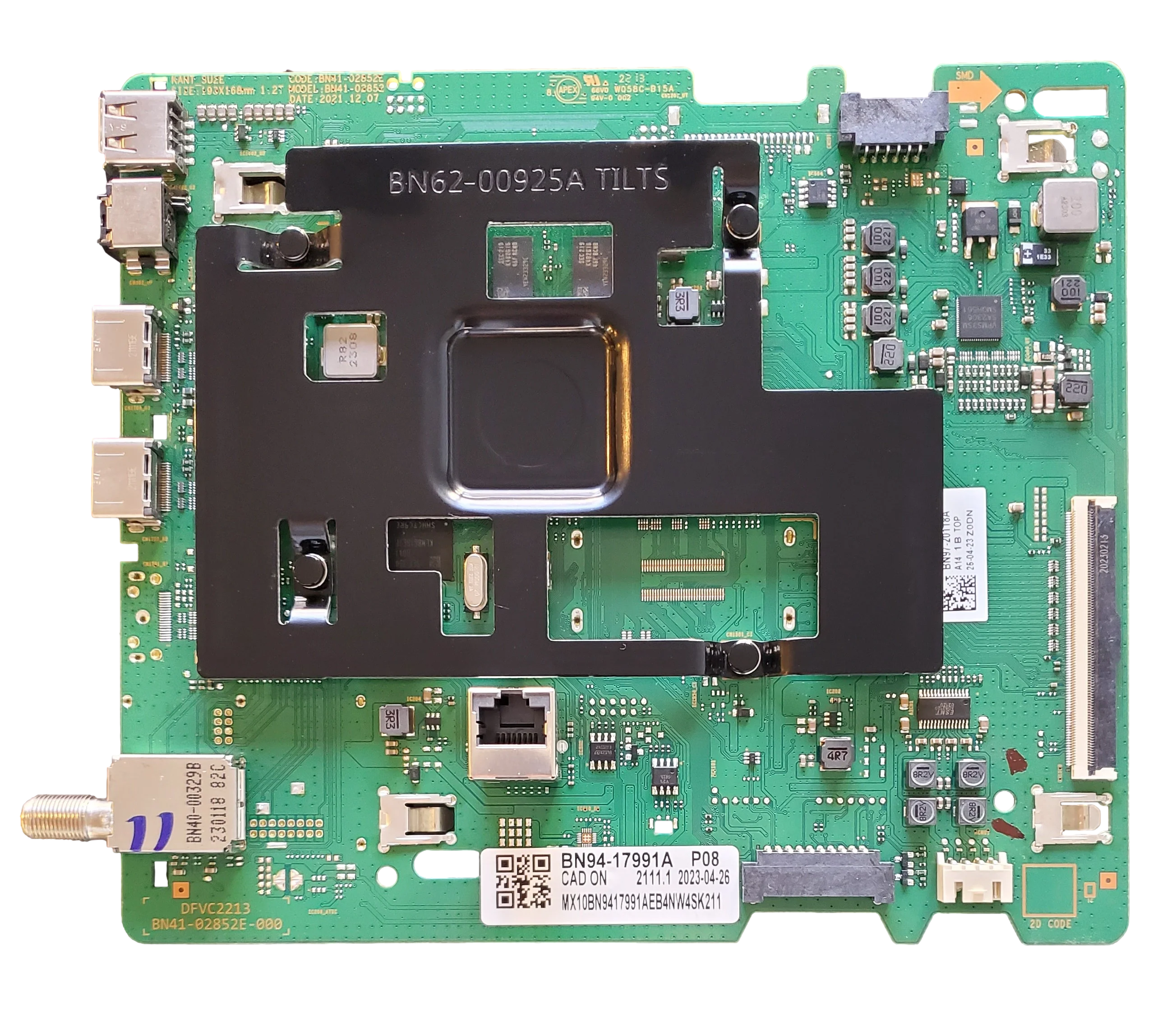 BN94-17991A, Samsung Main Board, BN41-02852E, BN97-20118A, UN65TU700DF, UN65TU700DFXZA
