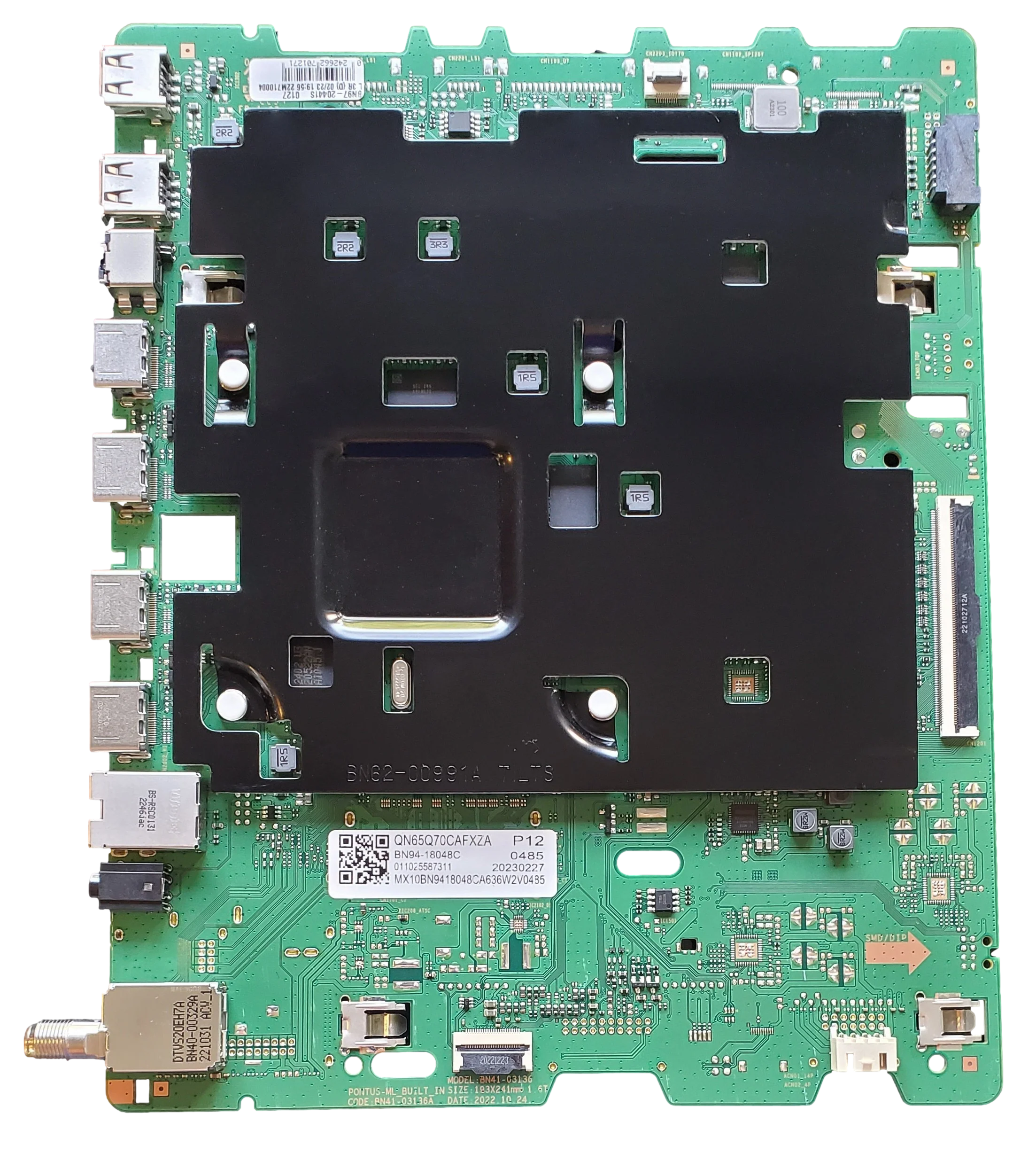 BN94-18048C Samsung Main Board, BN97-20441S, BN41-03136A, QN65Q70CAFXZA, QN75Q70CAFXZA, QN85Q70CAFXZA, QN55Q70CAFXZA, QN85Q70CDFXZA