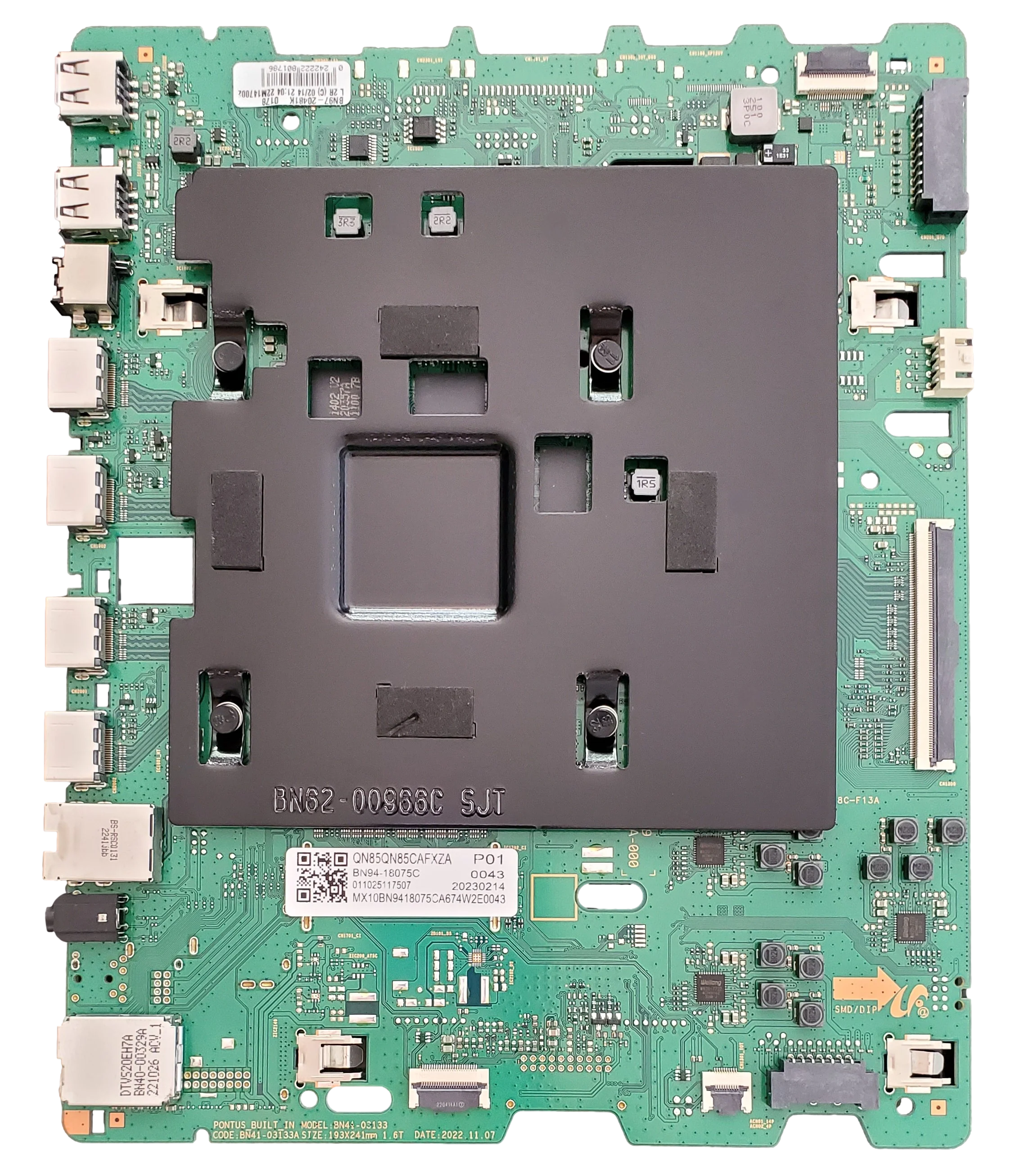 BN94-18075C Samsung Main Board, BN97-20481K, BN41-03133A, QN85QN85CAFXZA