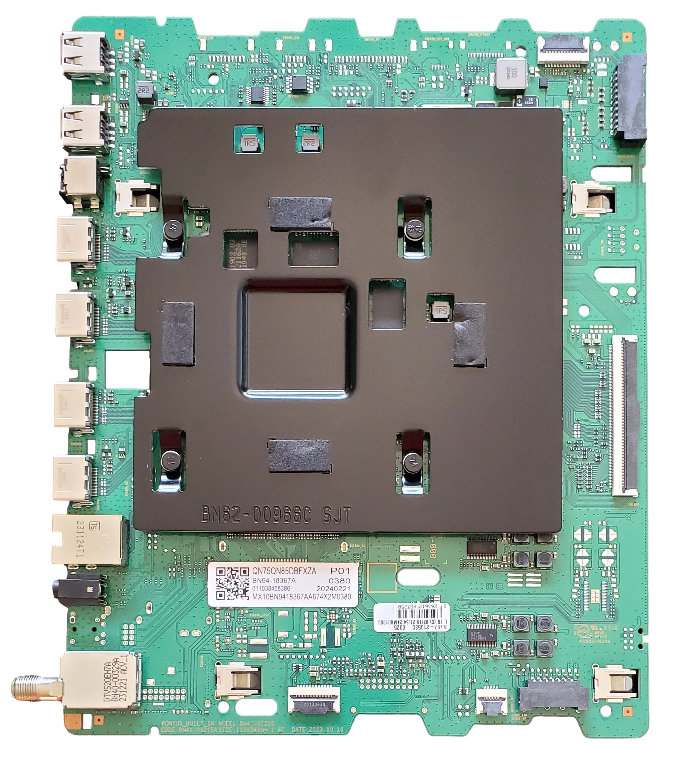 BN94-18367A Samsung Main Board, BN97-21053C, BN41-03215A, QN75QN85DBFXZA