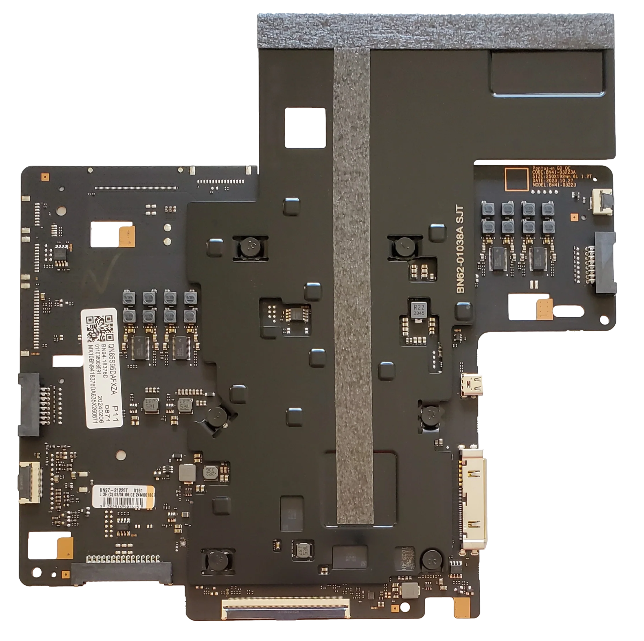 BN94-18376D Samsung Main Board, BN97-21226T, BN41-03223A, QN65S95DAFXZA