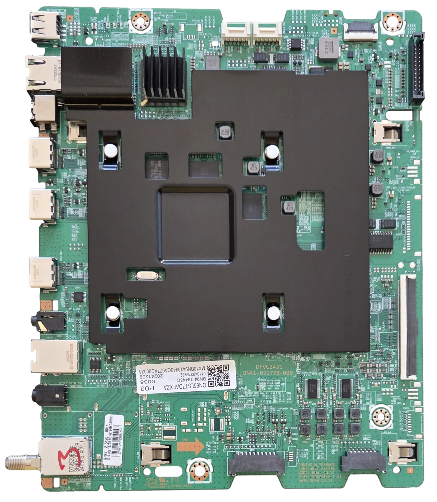 BN94-18443C Samsung Main Board, BN97-21542C , BN41-03177B , QN65LST7DAF, QN65LST7DAFXZA