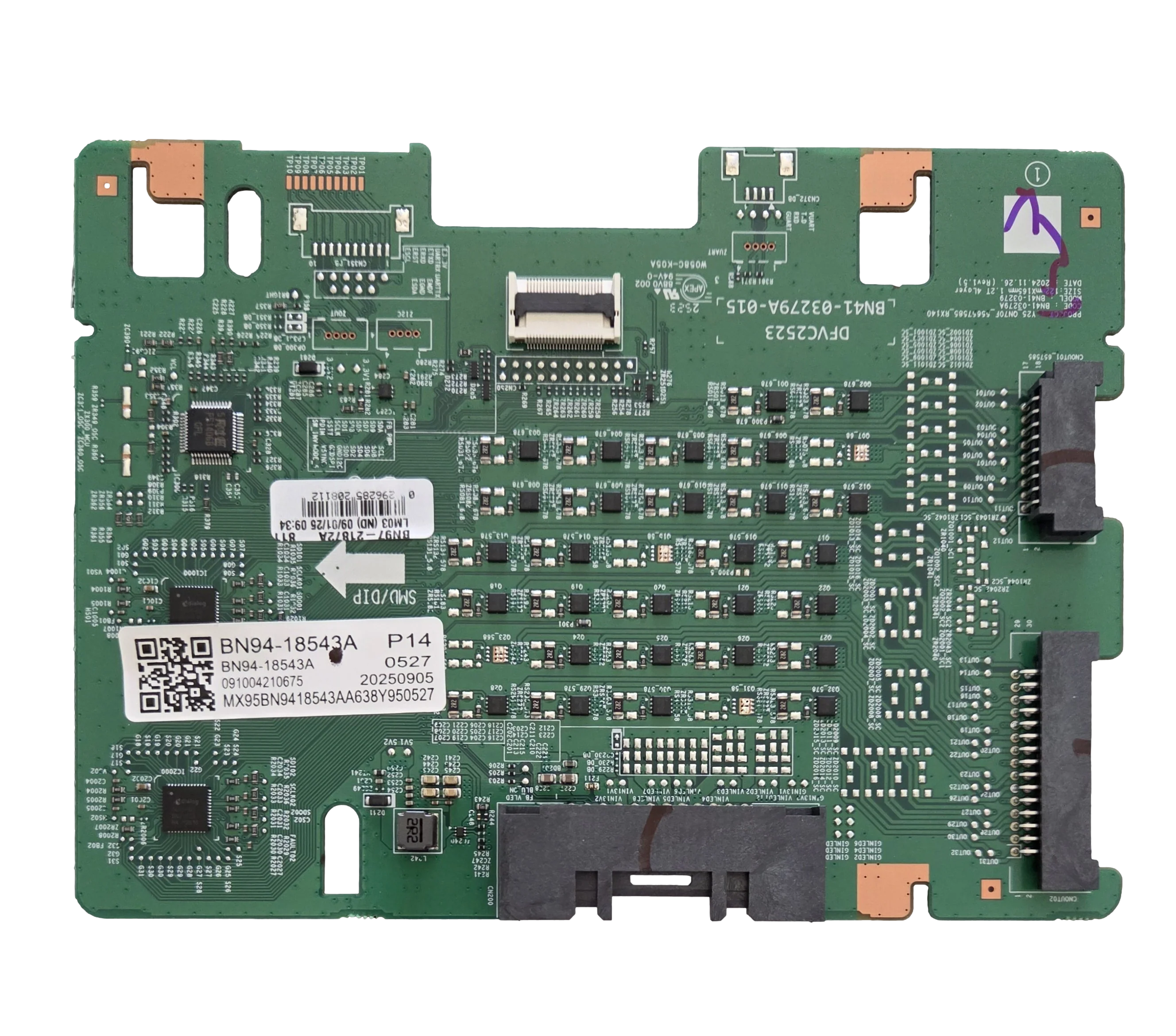BN94-18543A Samsung Led Driver, BN97-21872A, QN75LS03FWFXZA