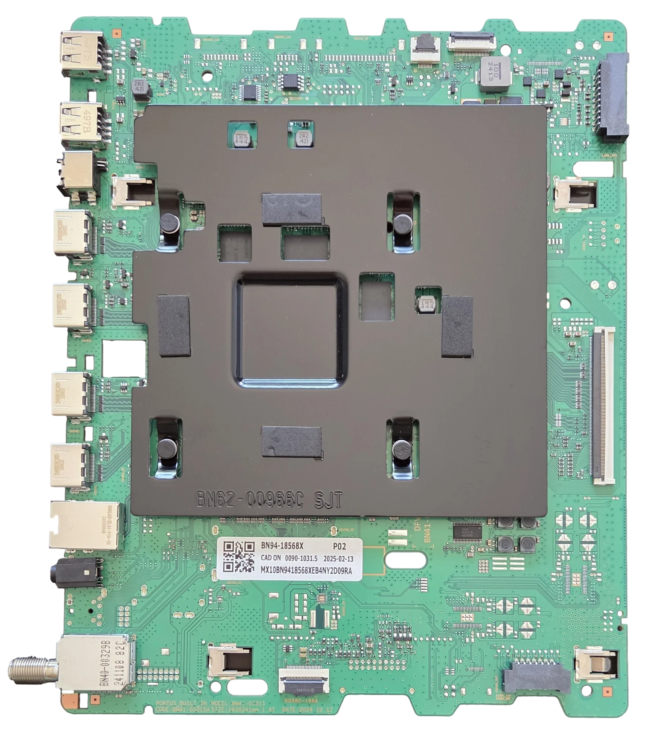 BN94-18568X Samsung Main Board, BN41-03315A, QN85QN80FAF, QN85QN80FAFXZA