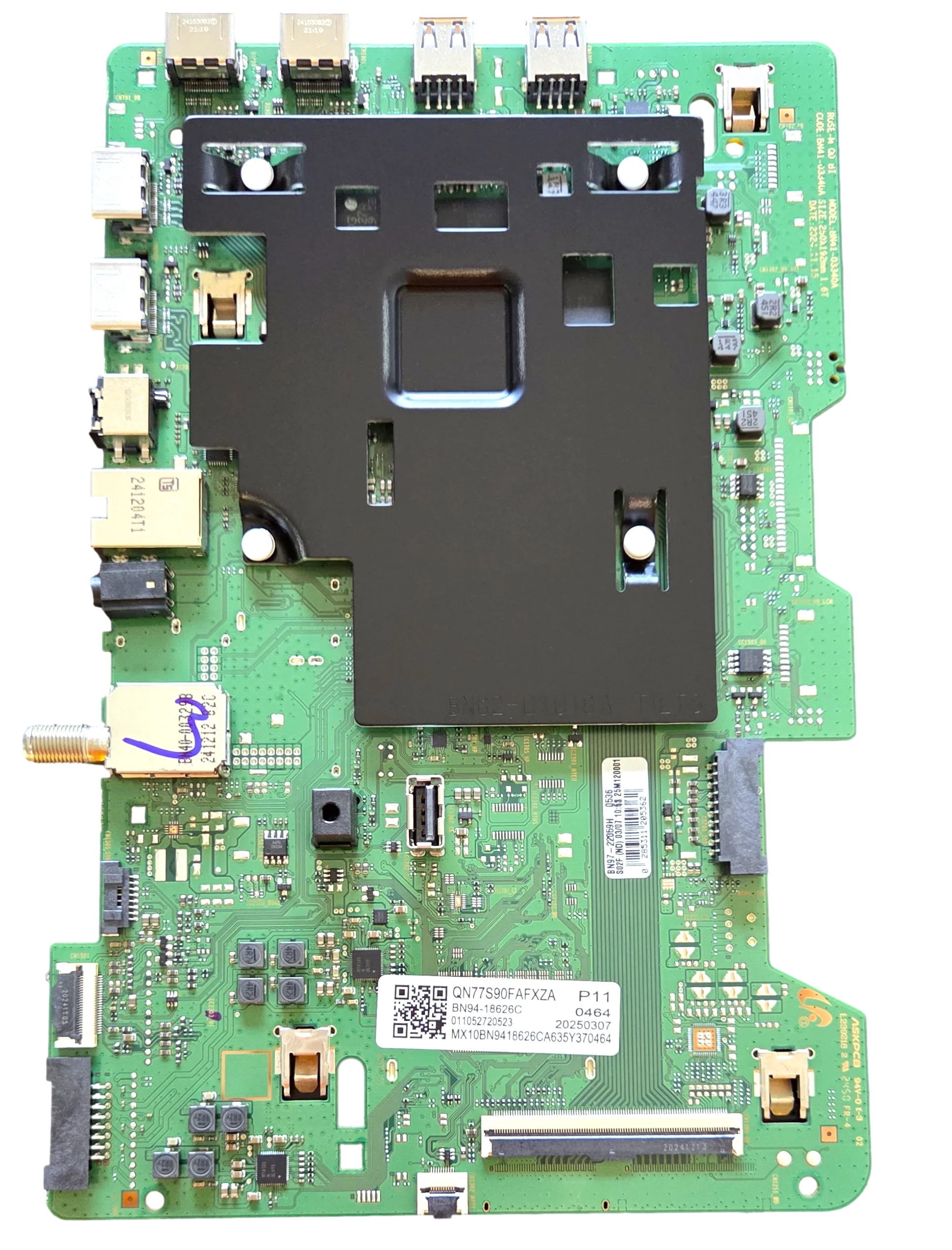 BN94-18626C Samsung Main Board, BN94-18626C, BN97-22059H, BN41-03340A, QN77S90FAFXZA