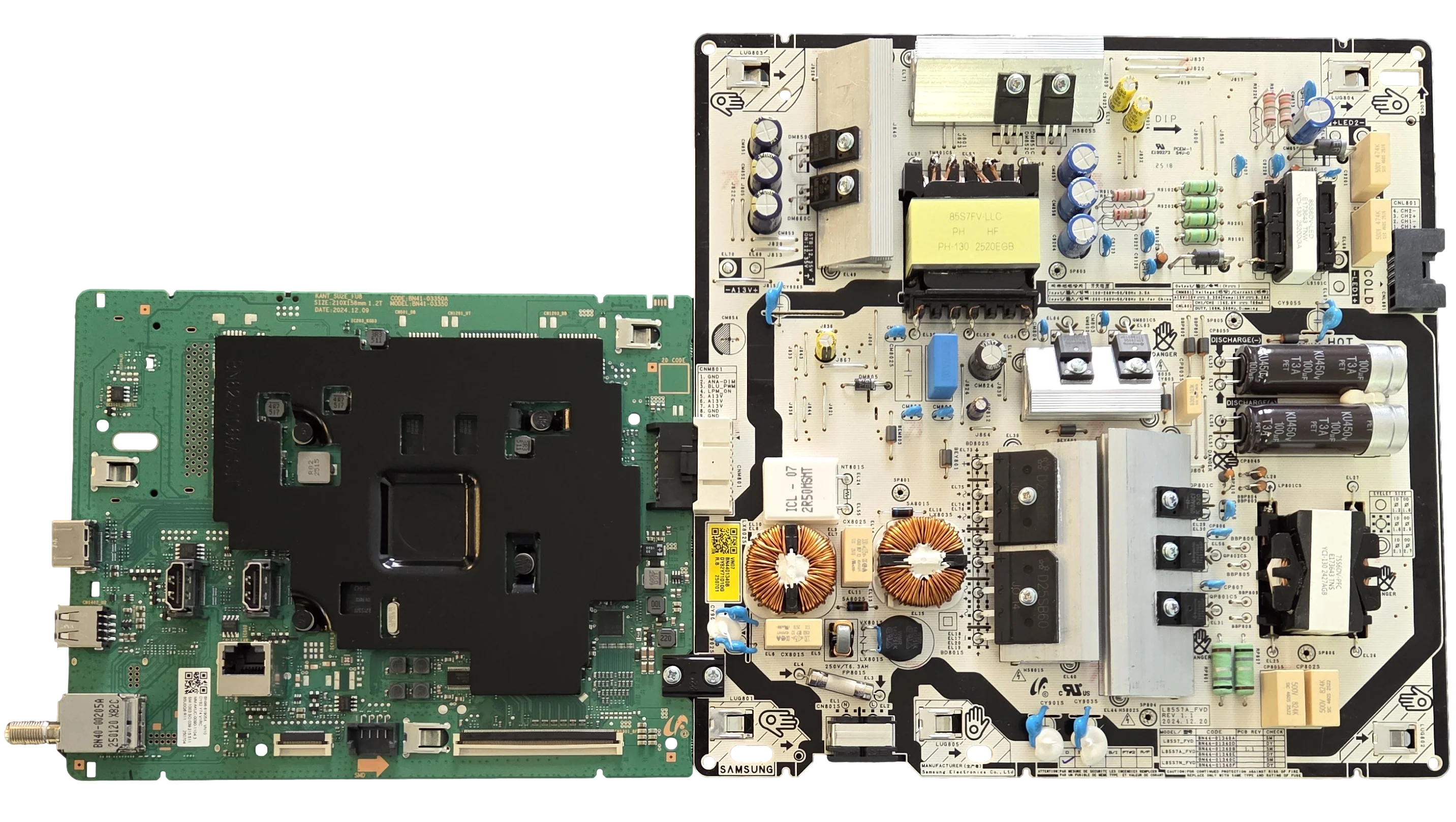 BN96-16905X-COMBO Samsung Main Board/Power Supply, BN41-03350A, BN4401340B, QN85Q6FAAFXZA