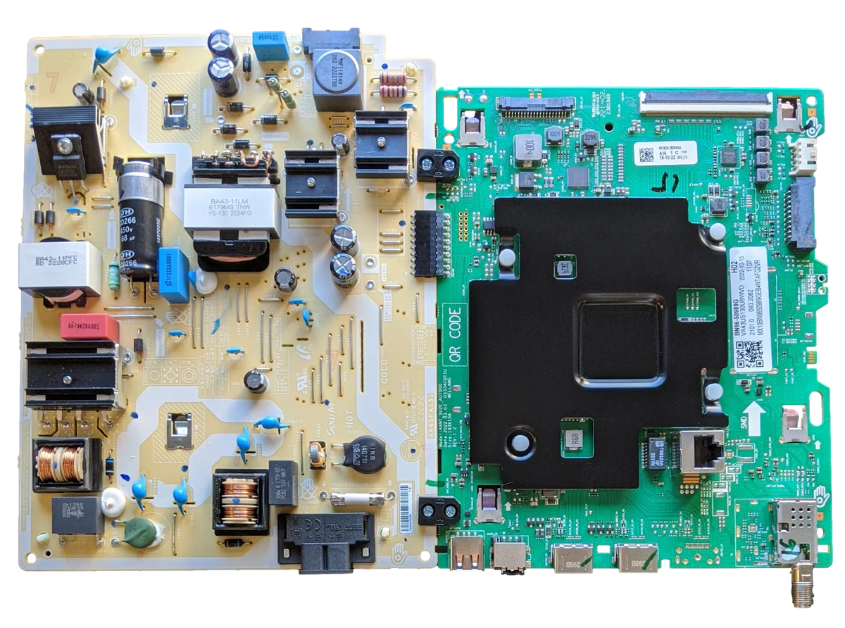 BN96-50989G-Combo Samsung Main Board/ Power Supply, BA43FA130, KANT_SU2E_AU7000, UN43TU690TFXZA, UN43TU7000FXZA