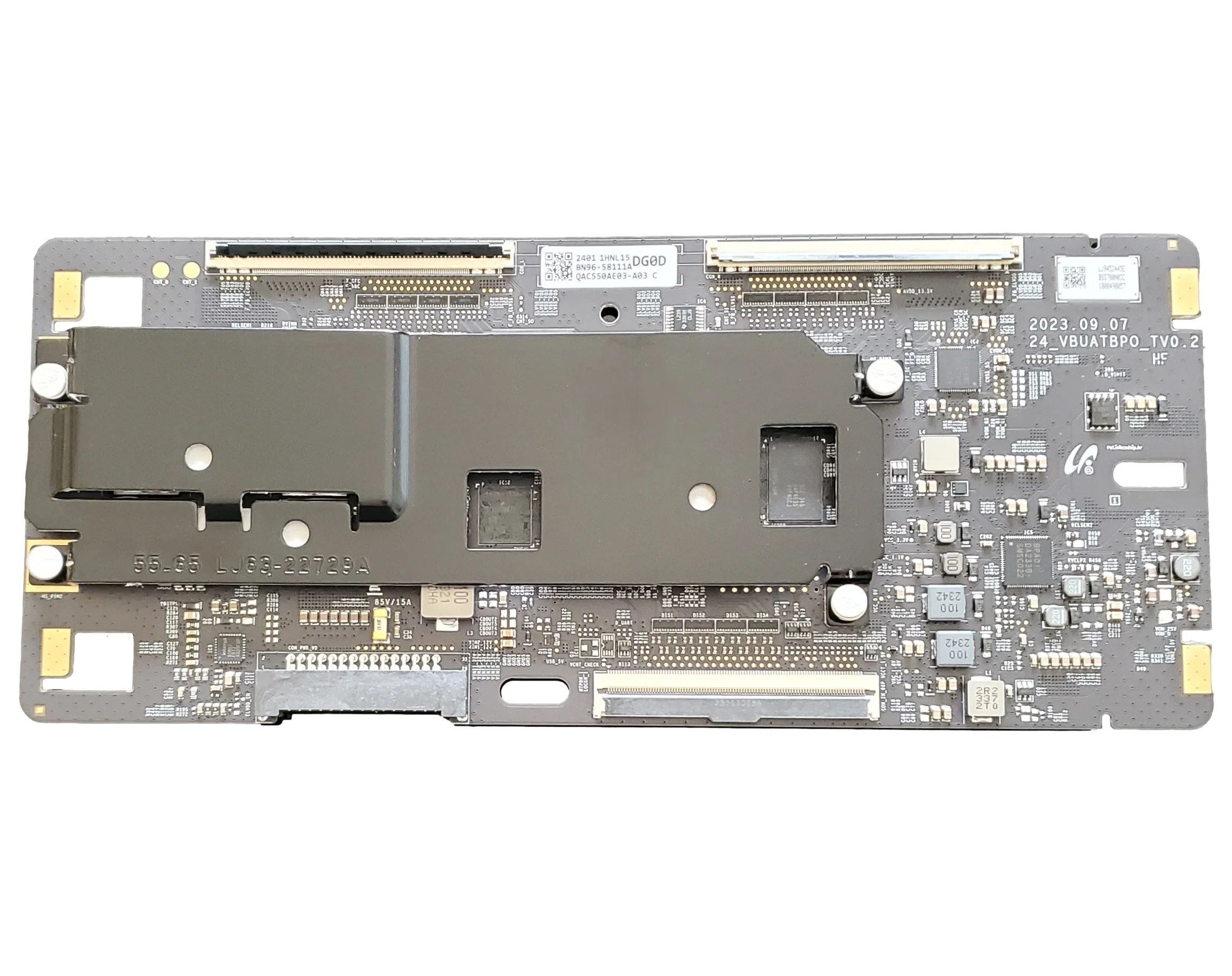BN96-58111A Samsung T-Con Board, 24_VBUATBP0_TV0.2 , DG0D, QN55S90DAFXZA