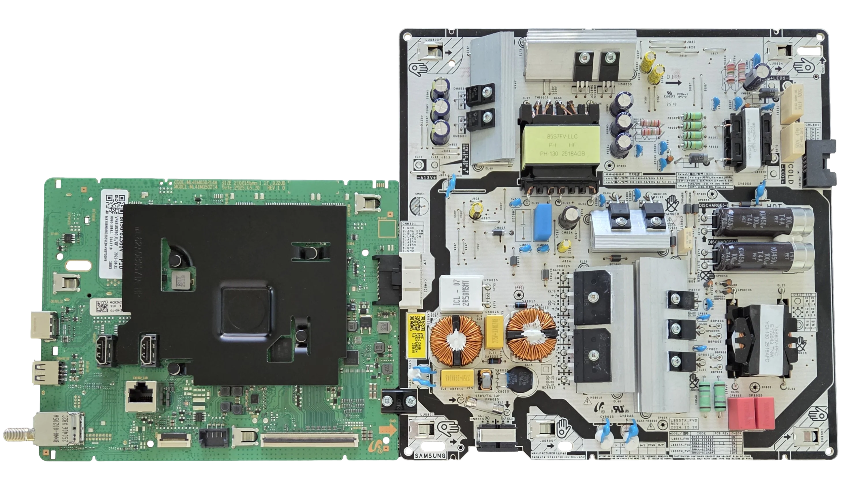 BN96-62366V-COMBO Samsung Main /Power Supply, L85S7A_FVD, BN44-01340B , UN85U8000FF, UN85U8000FFXZA