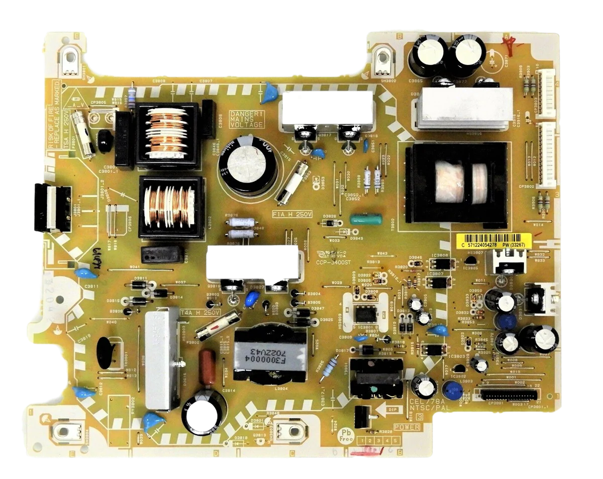 CEL778A JVC TV Module, power supply, CCP-3400ST, SLED4650, LT-46AM73