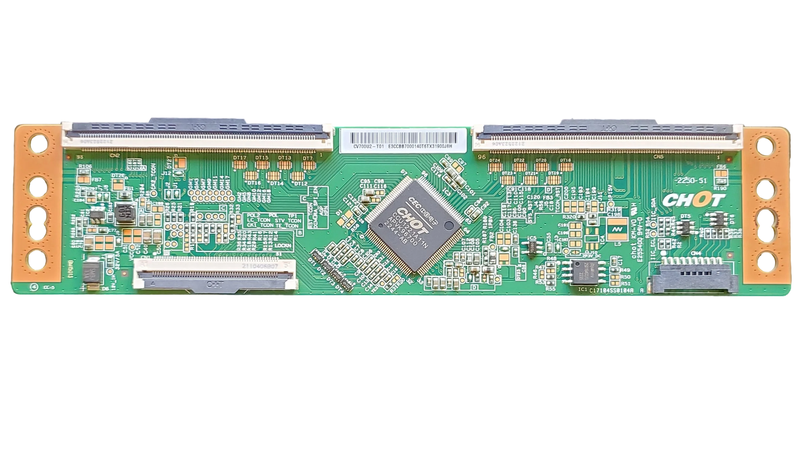 CV700U2-T01 Insignia T-Con, QXJP3VA004091, E3CCBB700,  NS-70F301NA23