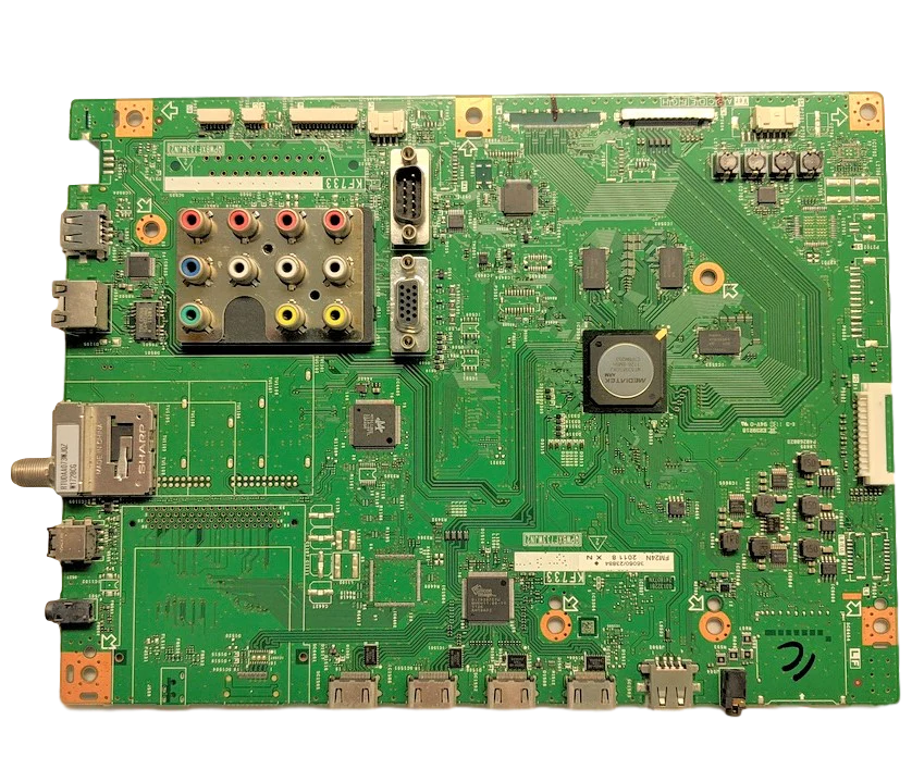 DKEYMF733FM24N Sharp Main Board, KF733, QPWBXF733WJN2, DKEYMF733FM24S, LC-70LE733U, LC-60LE633U