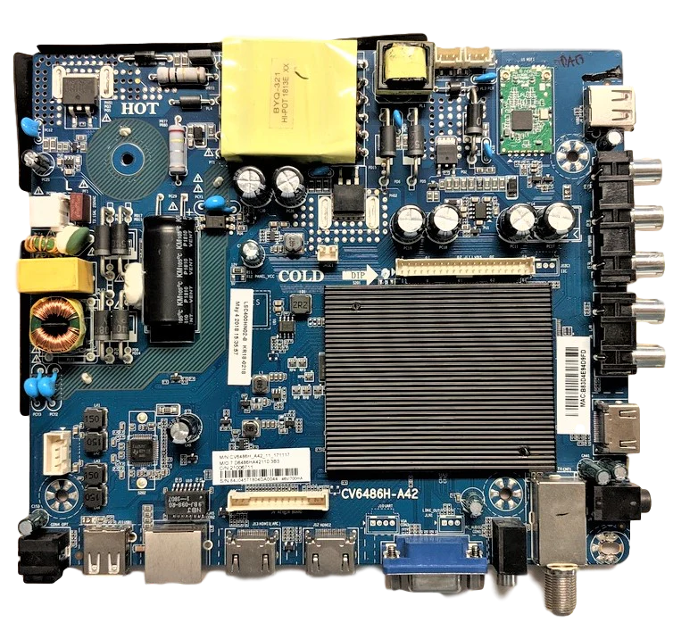 E18068-KK Element Main Board/Power Supply, E2SW3918, CV6486H-A42, E4SFT5517