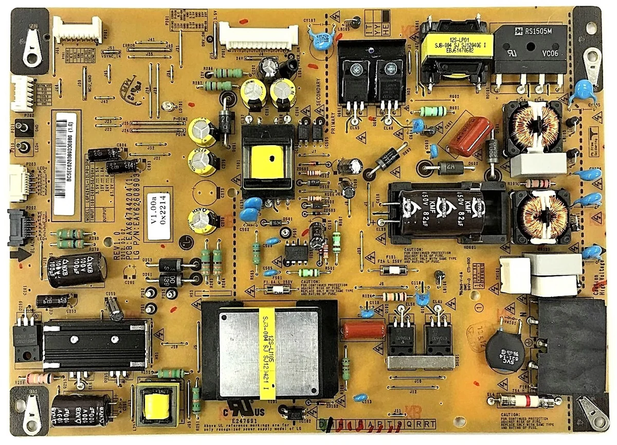 EAY62608903 LG TV Module, Power Supply, EAX64744201, LGP4247L-12LPB-3PM, 3PAGC10103A-R,47LM6400-UA