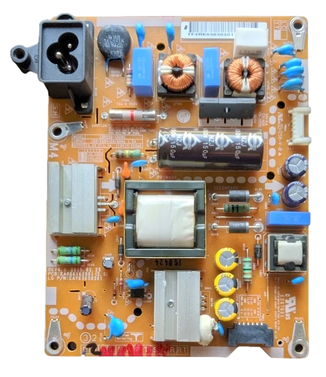 EAY63630301 LG Power Supply, EAX66162901(2.0), 43LF5400-UB