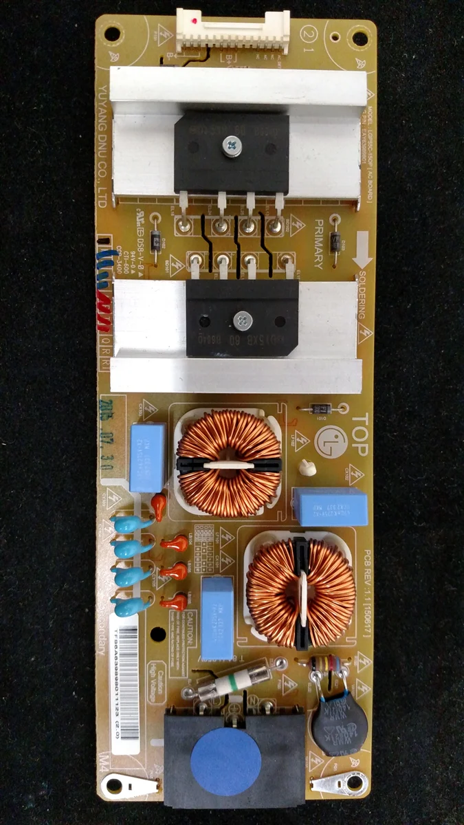 EAY63989801 LG Sub Power Supply, LGP55C-15OP, 55EG9100-UB