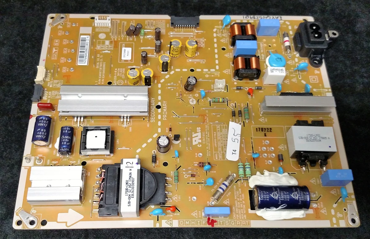 EAY64528901 LG Power Supply, EAX67187601(1.7), LGP4955-17UL6, 55UJ7700-UA