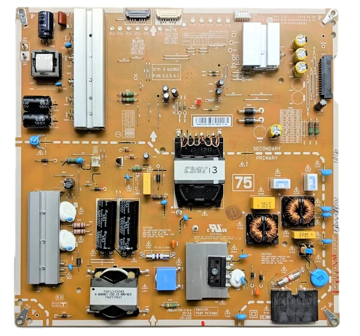 EAY64788701 LG Power Supply, EAX67884601(1.6), 75SK8070PUA, 75SM8670PUA, 75SM8670AUA
