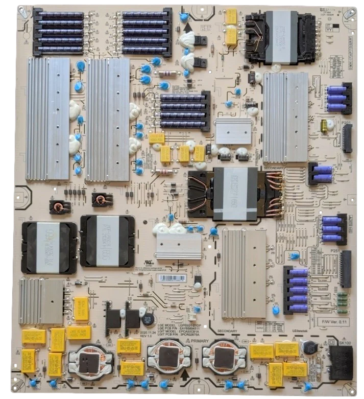 EAY65894511 LG POWER SUPPLY, LGP65G1-21OP, 3PCR02875A, OLED65G1PUA