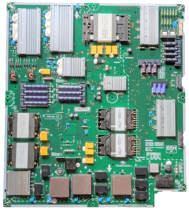 EAY65894601 LG Power Supply, LGP65H-21SP, 3PCR02867A, EPCE45CB1A, 65NANO99UPA