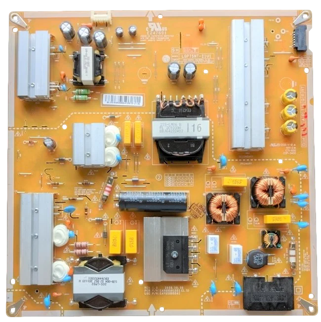 EAY65895541 LG Power Supply, EAX69501501(1.5), LG75NT-21U1, 75UP8070PUA, 75UP7700PUB, 75NANO75TPA, 75UP8000PTB