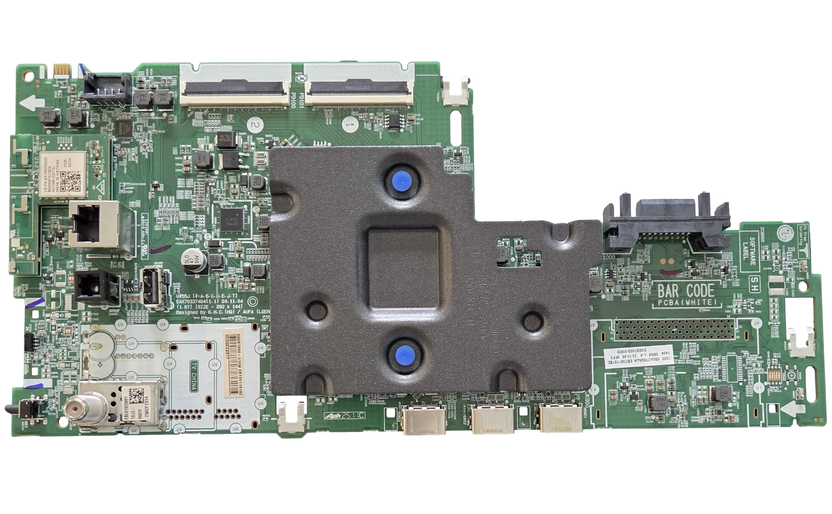 EBT30116182 LG Main Board, EAX70337404(1.1), 55UA7700AUA.BUSSLKR, 55UA7700AUA