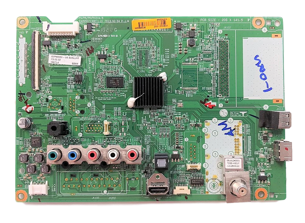 EBT62394286 LG Main Board, EAX65071307(1.1), 60PN6500-UA